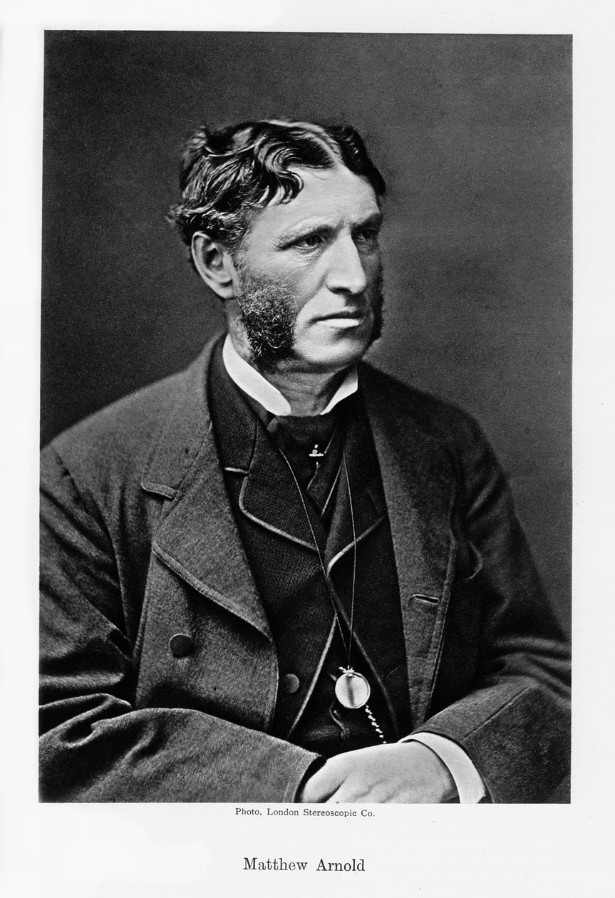 Matthew Arnold, anglický básník a kulturní kritik, c 1880s. od London Stereoscopic and Photographic Co