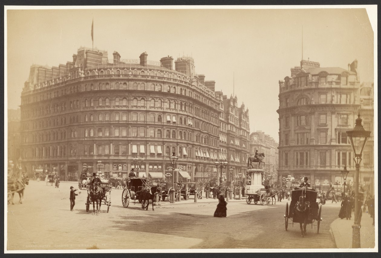 Grand Hotel, Charing Cross od London Stereoscopic and Photographic Company