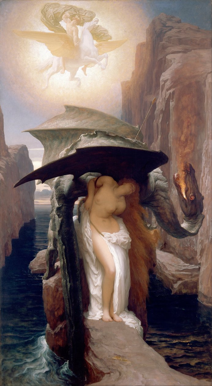 Perseus a Andromeda od Frederic Leighton