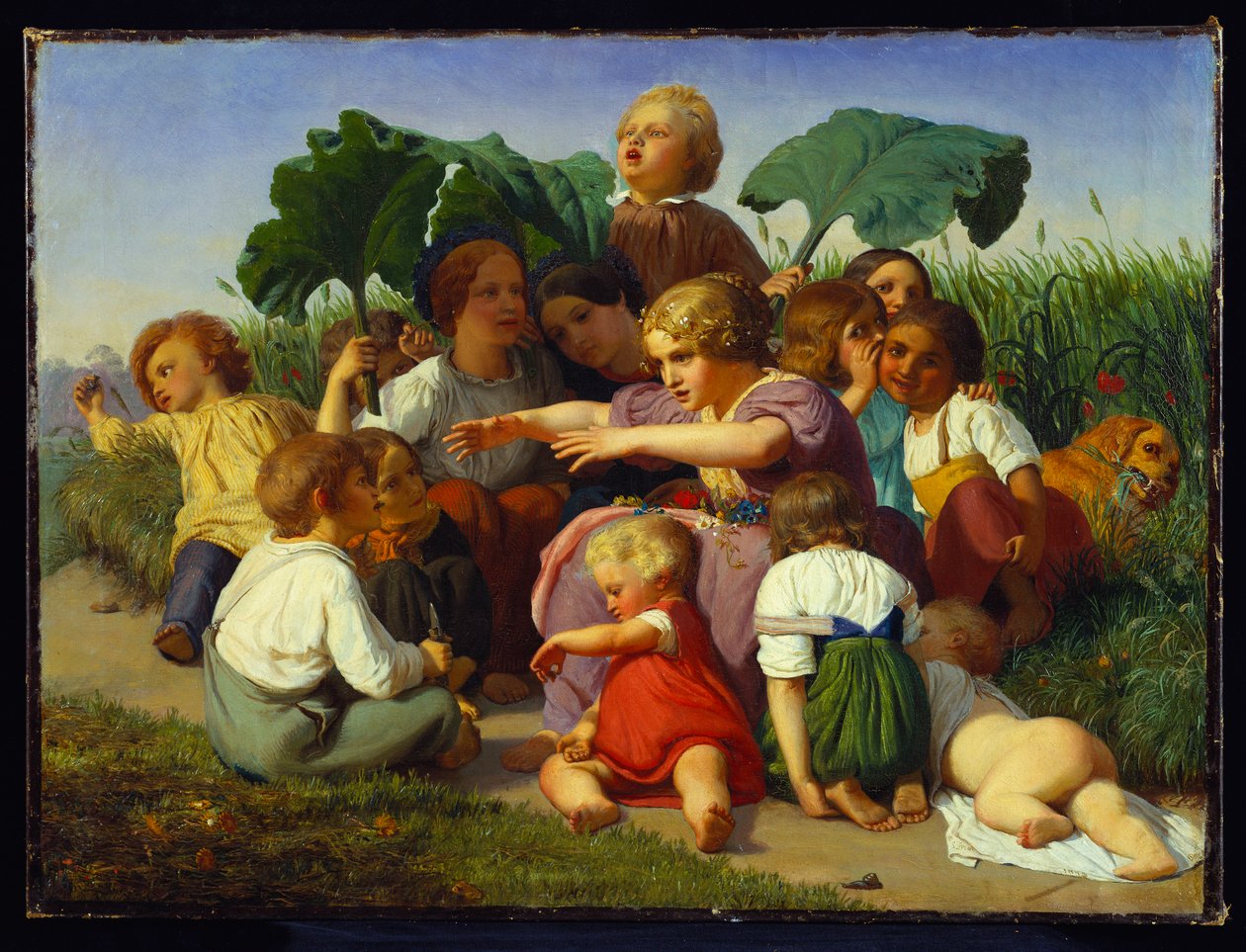 Vypravěč příběhů, 1843 od Lorens Frolich