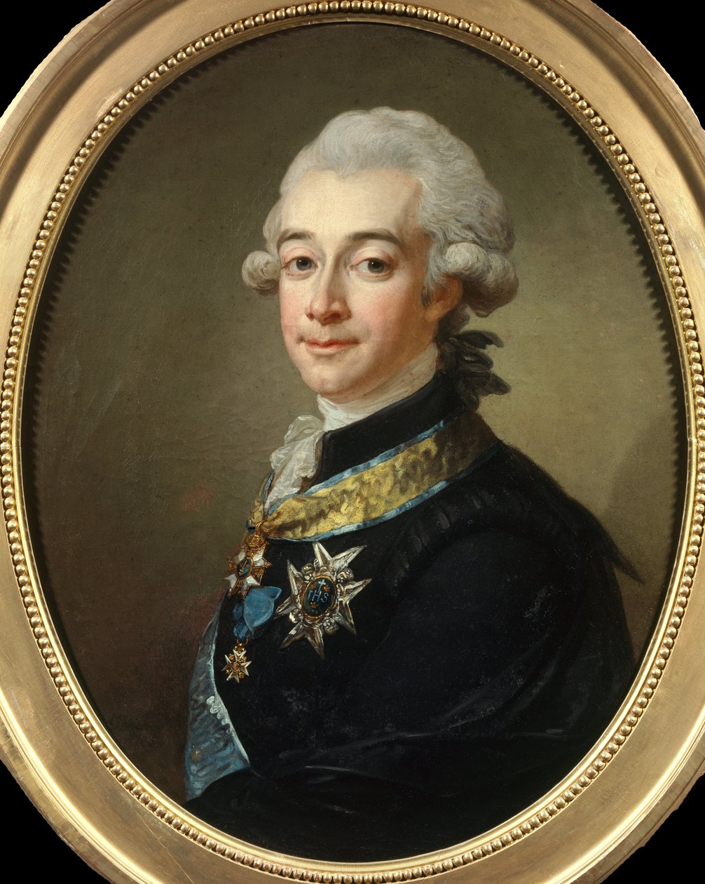 Portrét Hanse Axela hraběte z Fersenu (1755 - 1810) Marechala ze Suede. Obraz Pascha Lorenze (1733 - 1805). Soukromá sbírka. od Lorens the Younger Pasch