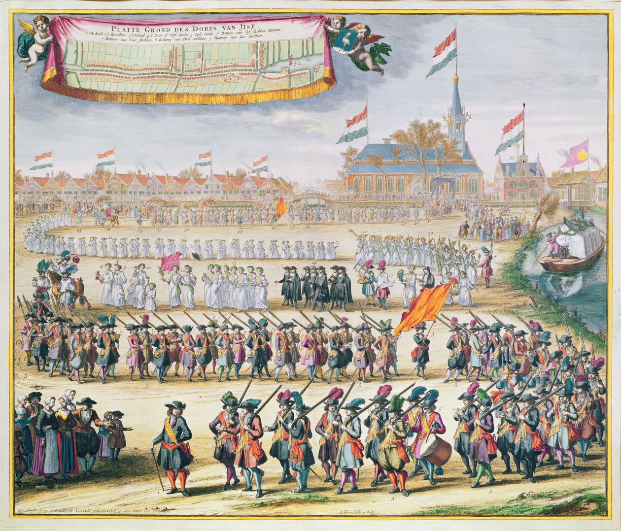 Připomínka míru v Rijswijku, 1697 od Lorenz Scherm
