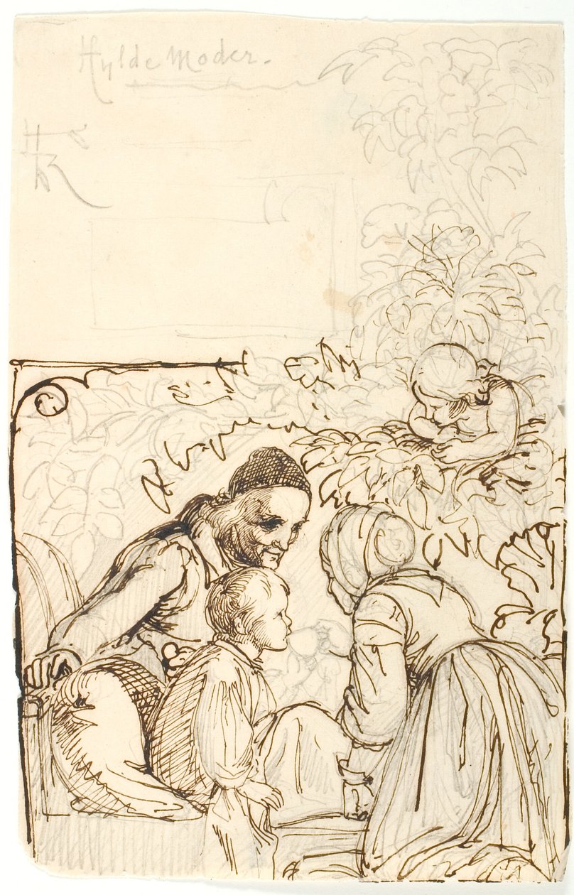 Hyldemoer od Lorenz Frølich