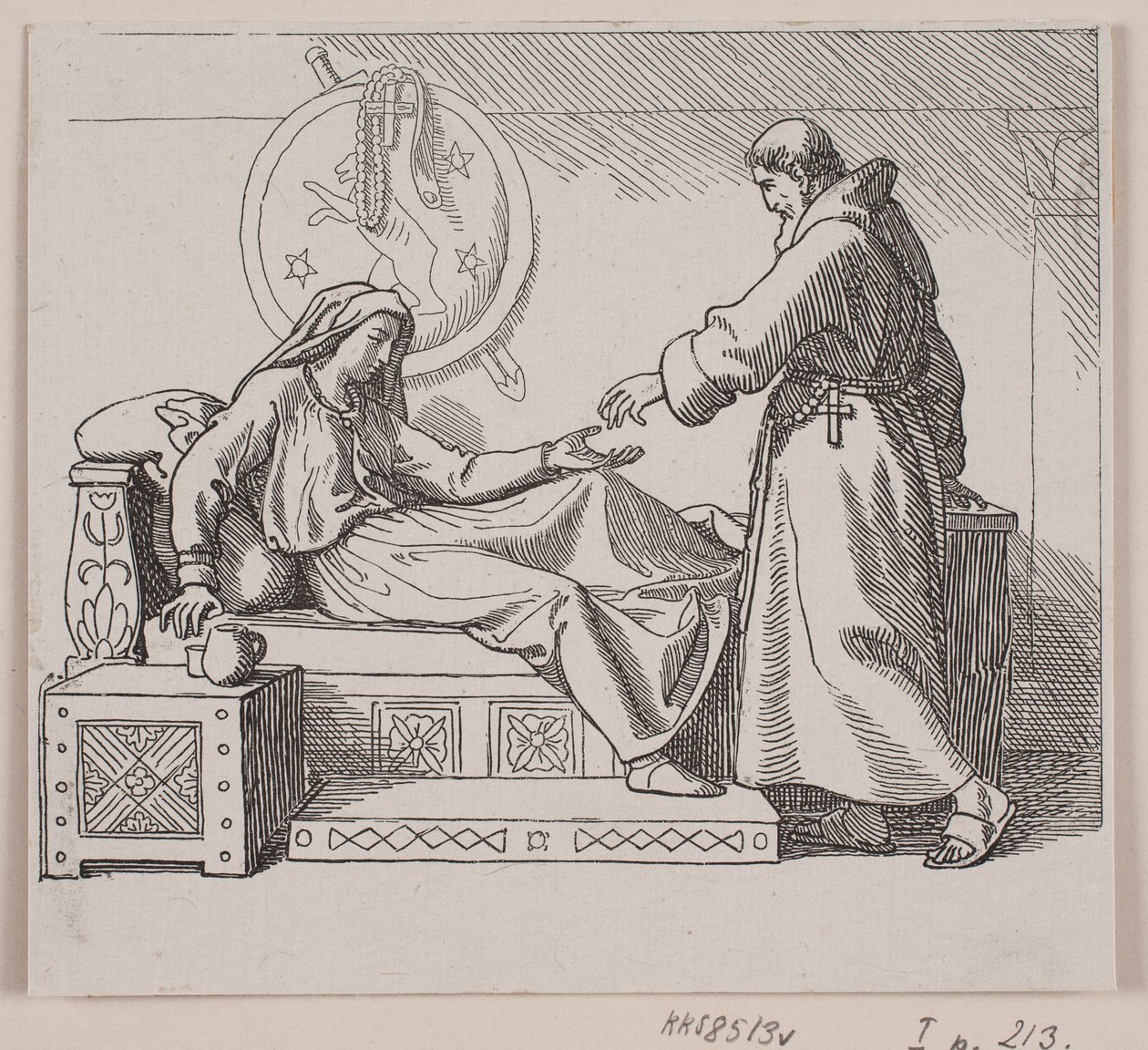 Ilustrace k „Vlak Svenda Tveskæga do Anglie a bitva u Svoldu“ od Lorenz Frølich