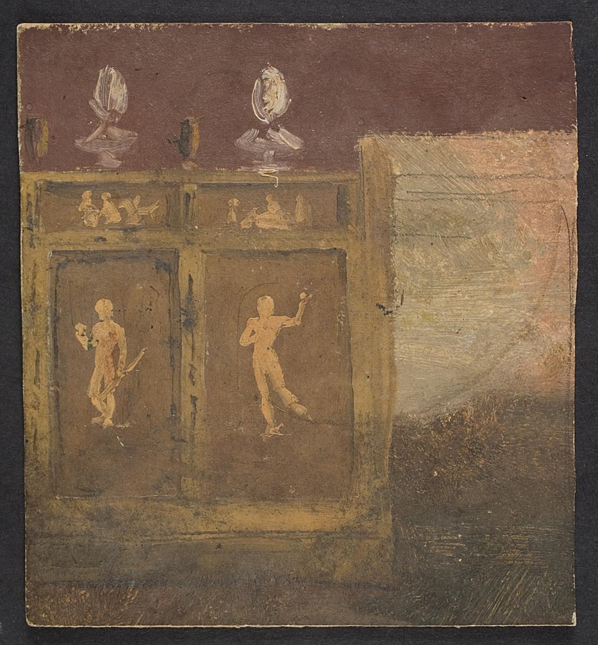 Nástěnné dekorace pro Valhøj 1838/1839 od Lorenz Frølich
