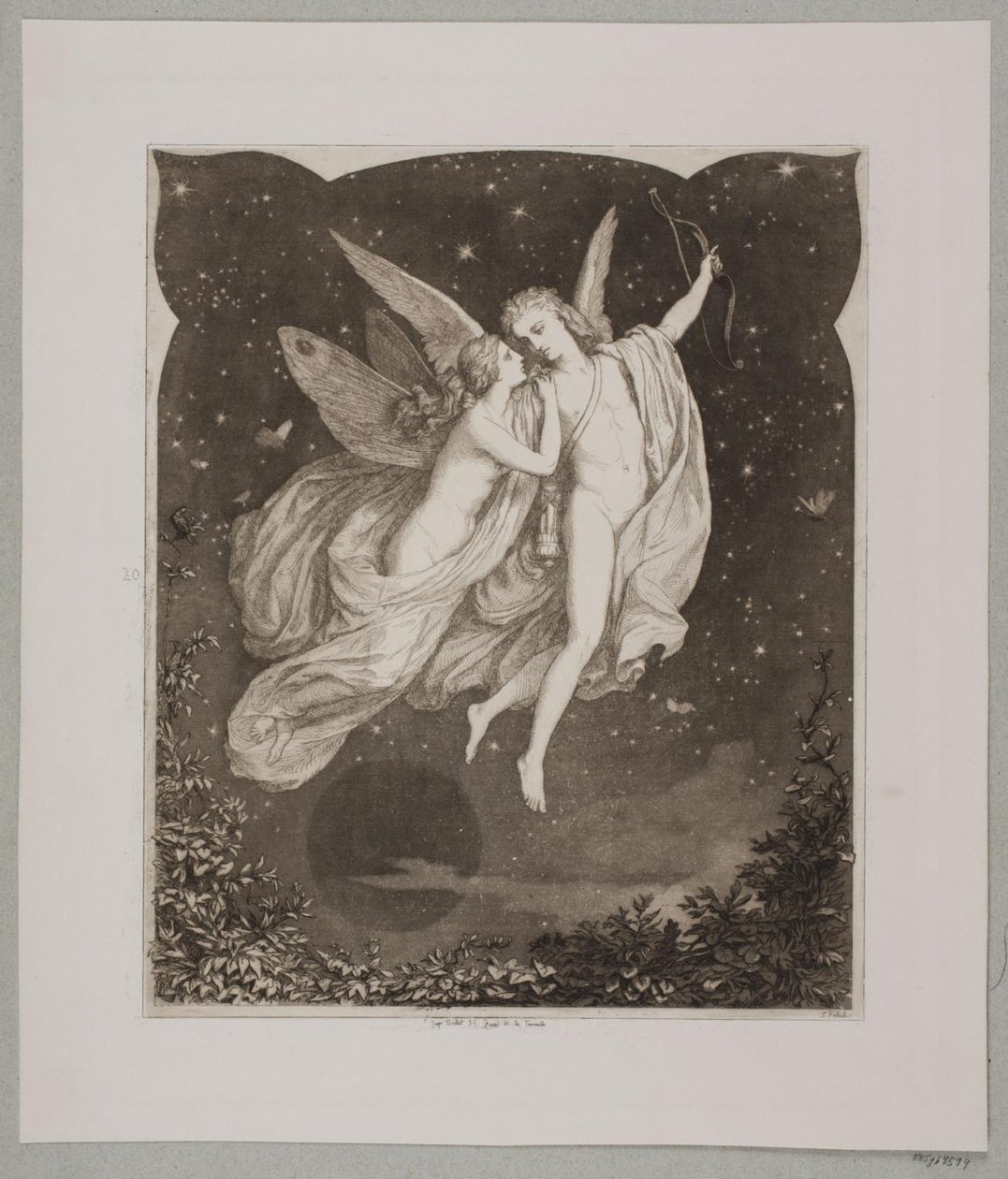 Ilustrace č. 20 k dílu „L’Amour et Psyché“ od Lorenz Frølich