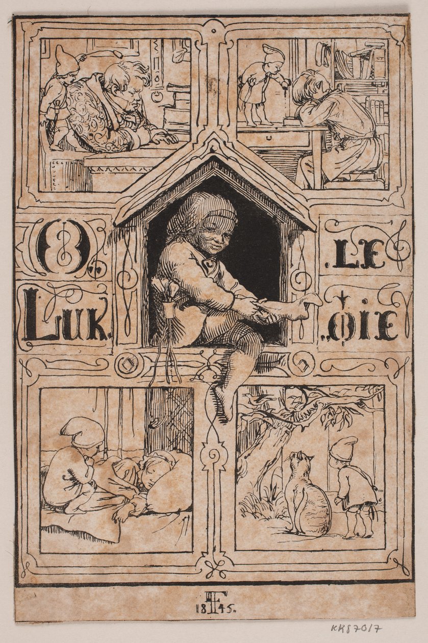 Ole Lukøje od Lorenz Frølich