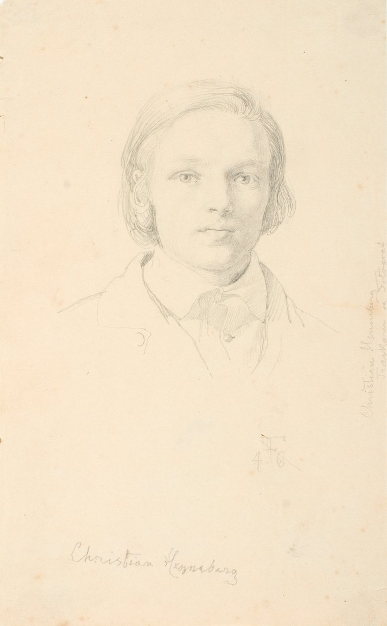 Portrét Christiana Henneberga od Lorenz Frølich