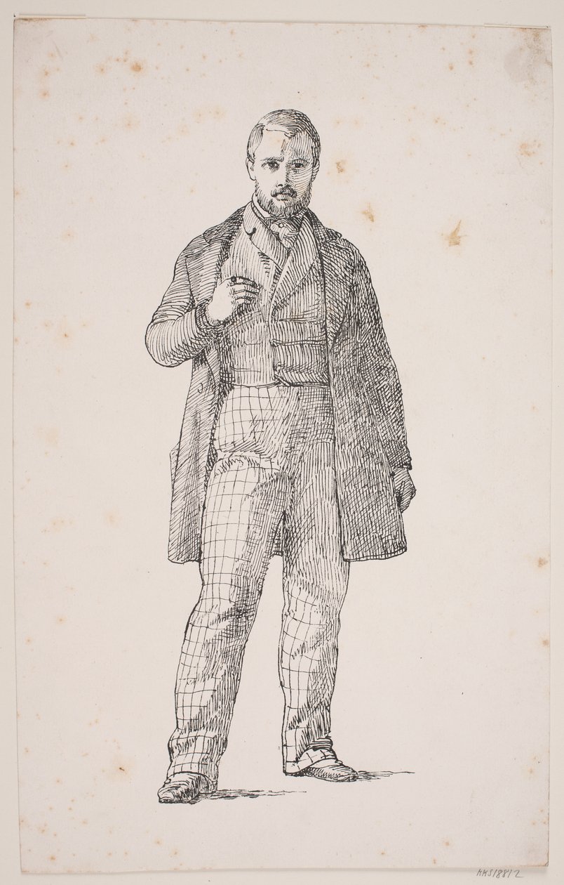 Autoportrét L. Frølicha od Lorenz Frølich
