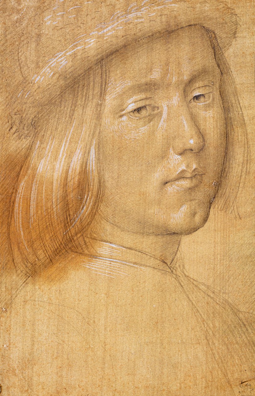 Vedoucí mládeže od Lorenzo di Credi