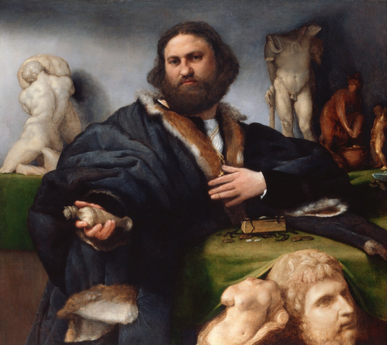 Andrea Odoni (1488-1545) od Lorenzo Lotto