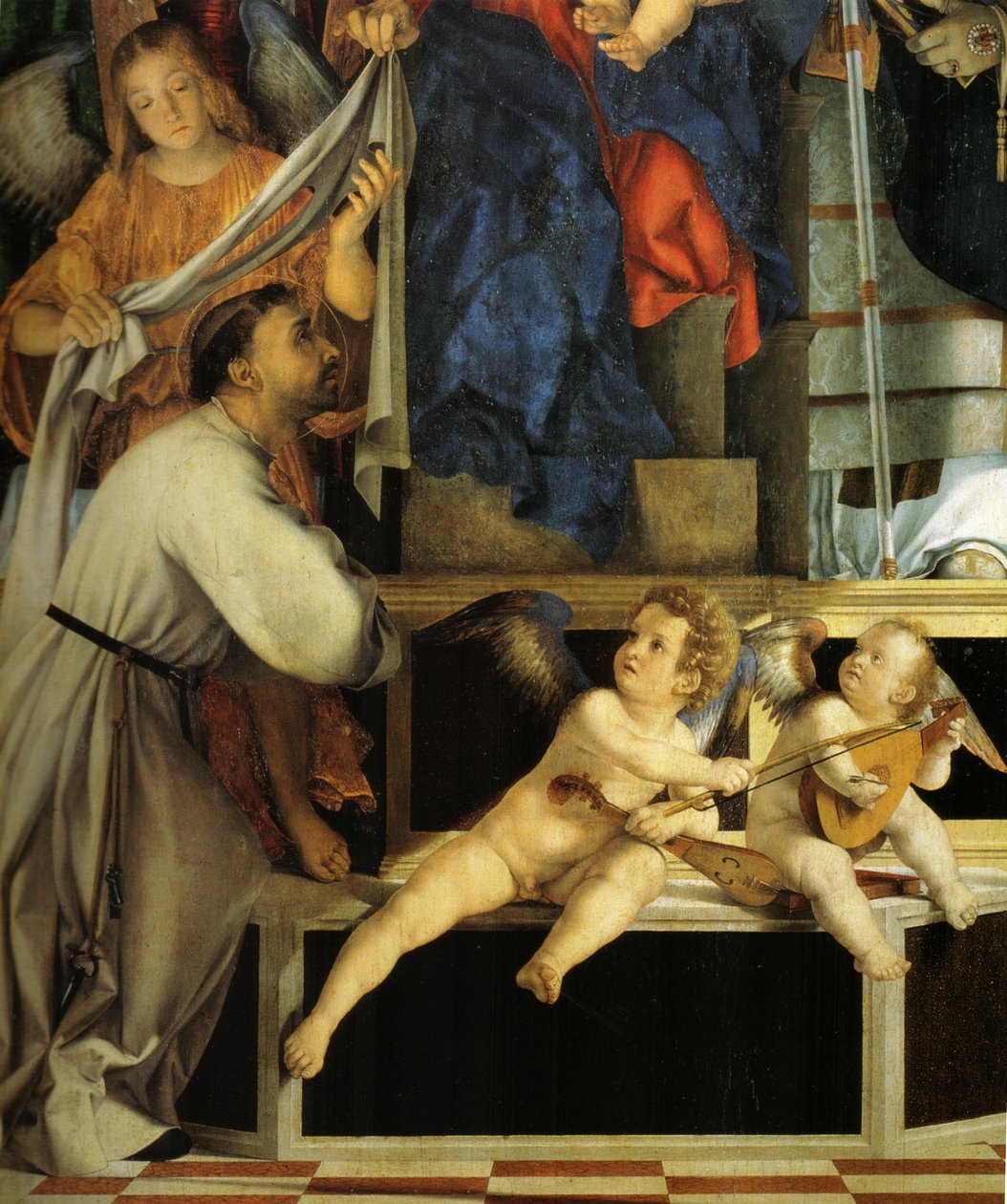 Oltářní obraz Recanati od Lorenzo Lotto
