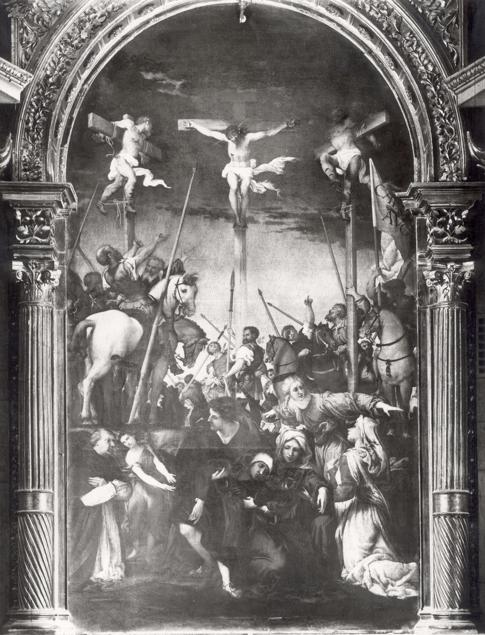 Ukřižování od Lorenzo Lotto