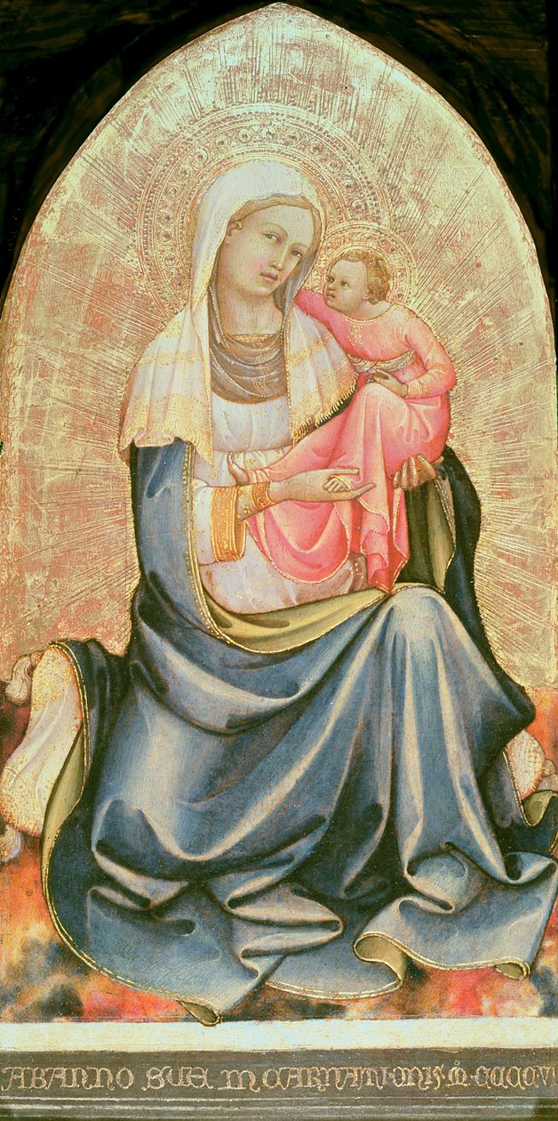 Madonna s dítětem od Lorenzo Monaco
