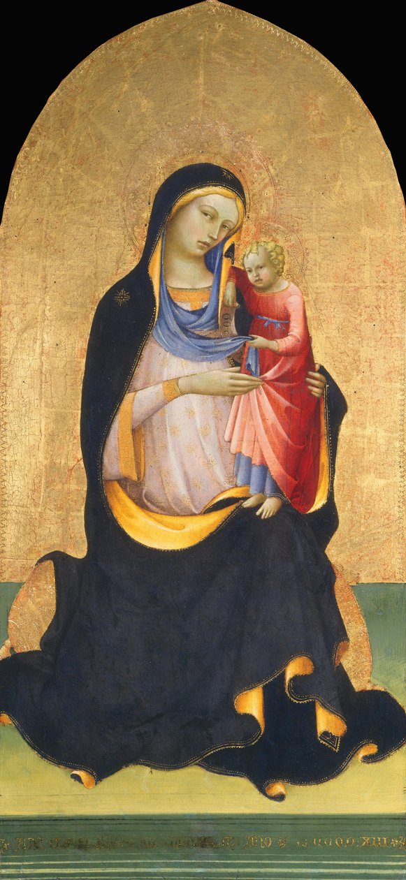 Madona pokory od Lorenzo Monaco