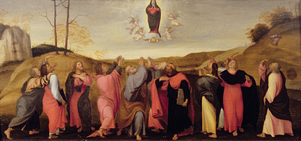 Nanebevzetí Panny Marie od Lorenzo attr. to Lotto