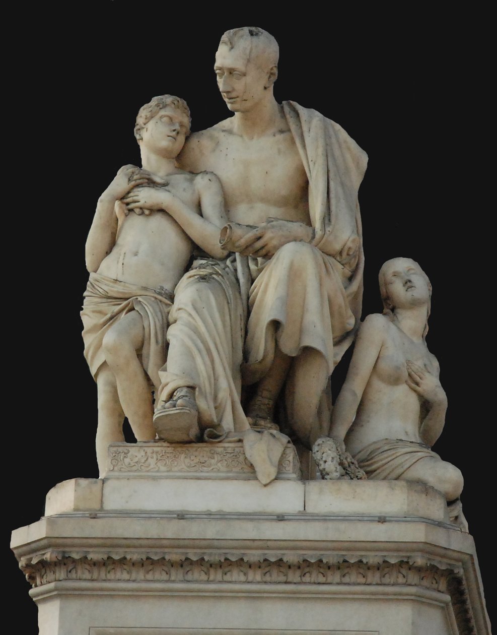 Památník hraběte Nikolaje Nikitiče Děmidova na náměstí Piazza Demidoff ve Florencii, 1830-1850 od Lorenzo Bartolini
