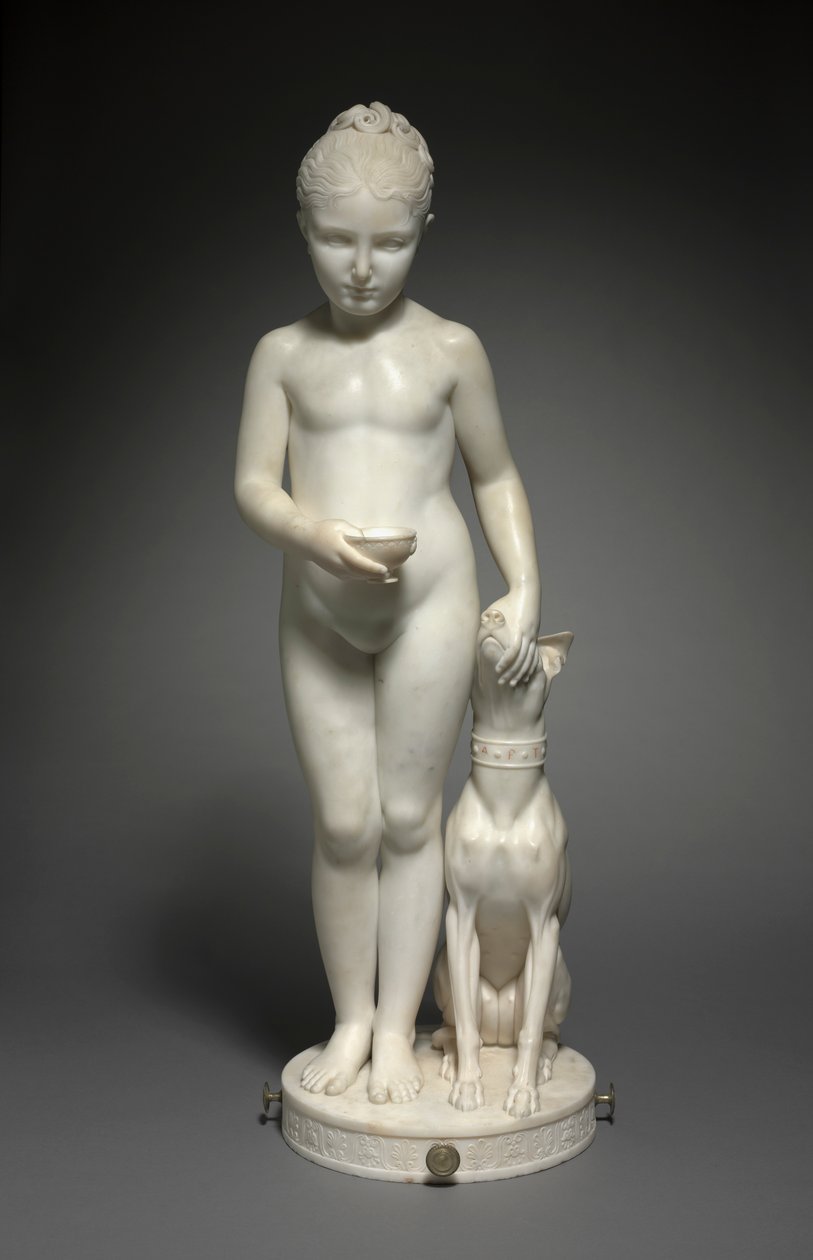 Portrét Napoleona Elisy Baciocchi, neteře Napoleona I., 1810-1812. od Lorenzo Bartolini