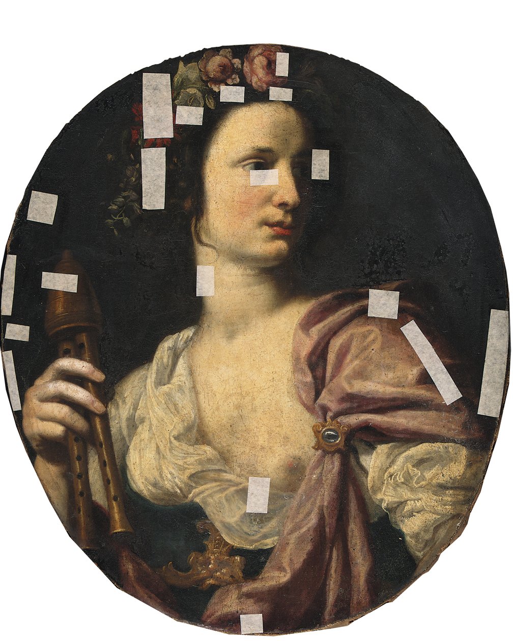 Múza Euterpe od Lorenzo Lippi