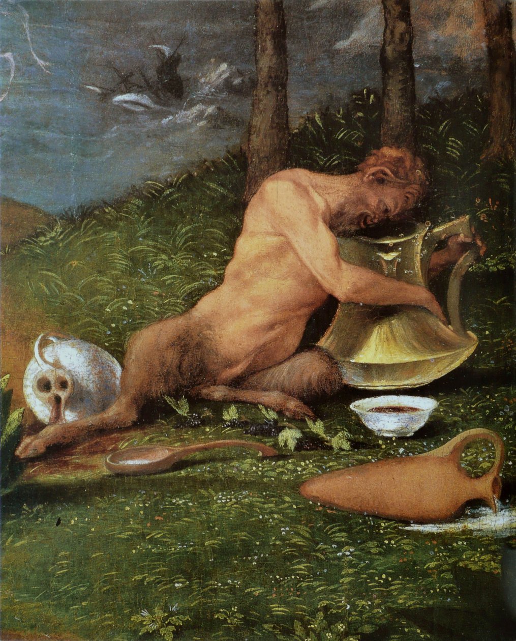 Alegorie ctnosti a neřesti od Lorenzo Lotto