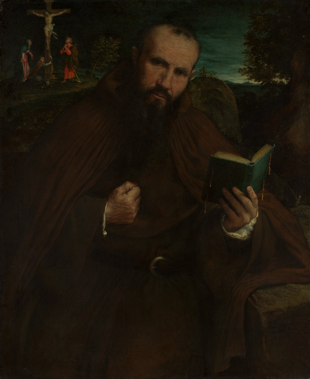 Bratr Gregorio Belo z Vicenzy, 1547. od Lorenzo Lotto