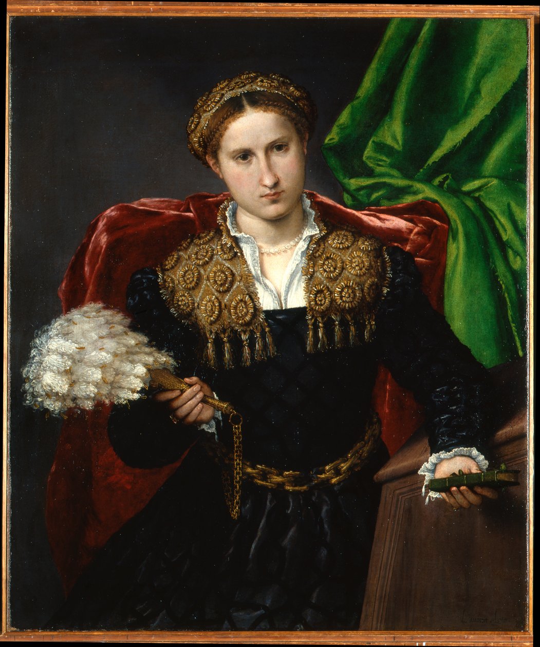 Portrét Laury da Pola od Lorenzo Lotto