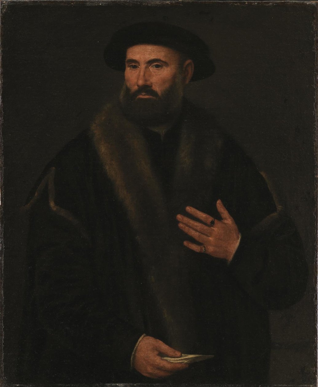 Portrét muže od Lorenzo Lotto
