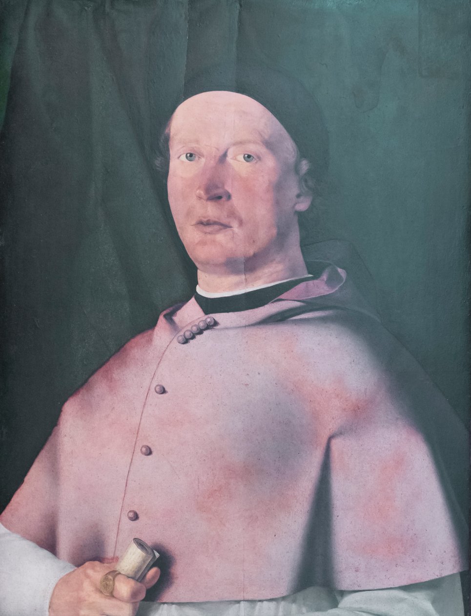 Portrét biskupa Bernarda de Rossi od Lorenzo Lotto