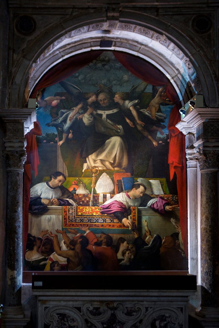 Donace svatého Antonína od Lorenzo Lotto