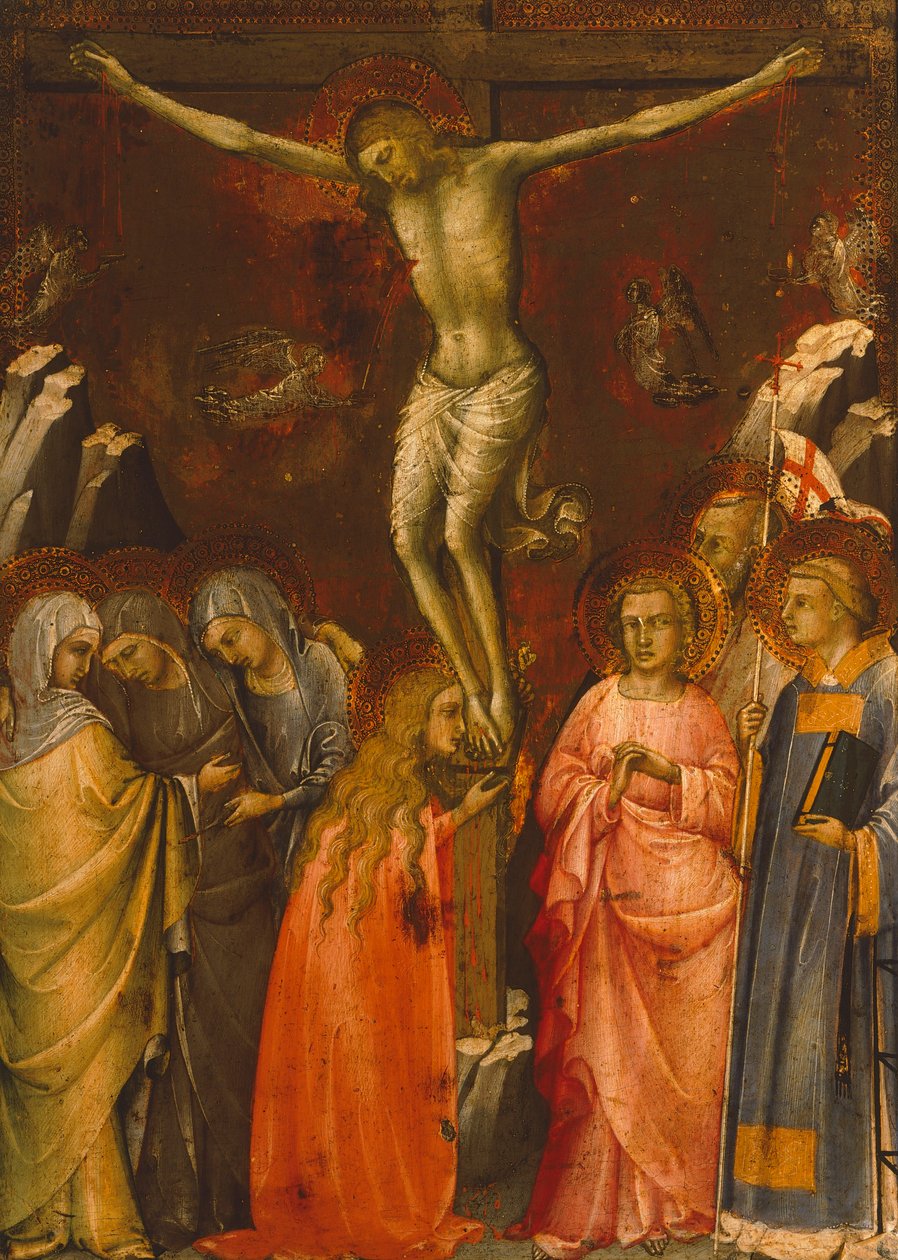 Ukřižování od Lorenza Monaca (cca 1370-1425) od Lorenzo Monaco