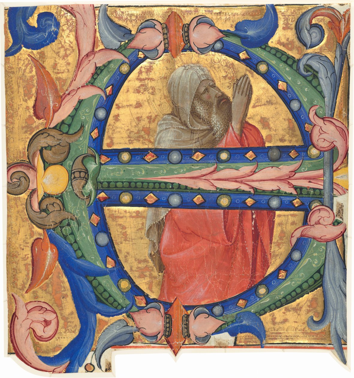 Modlící se prorok od Lorenzo Monaco