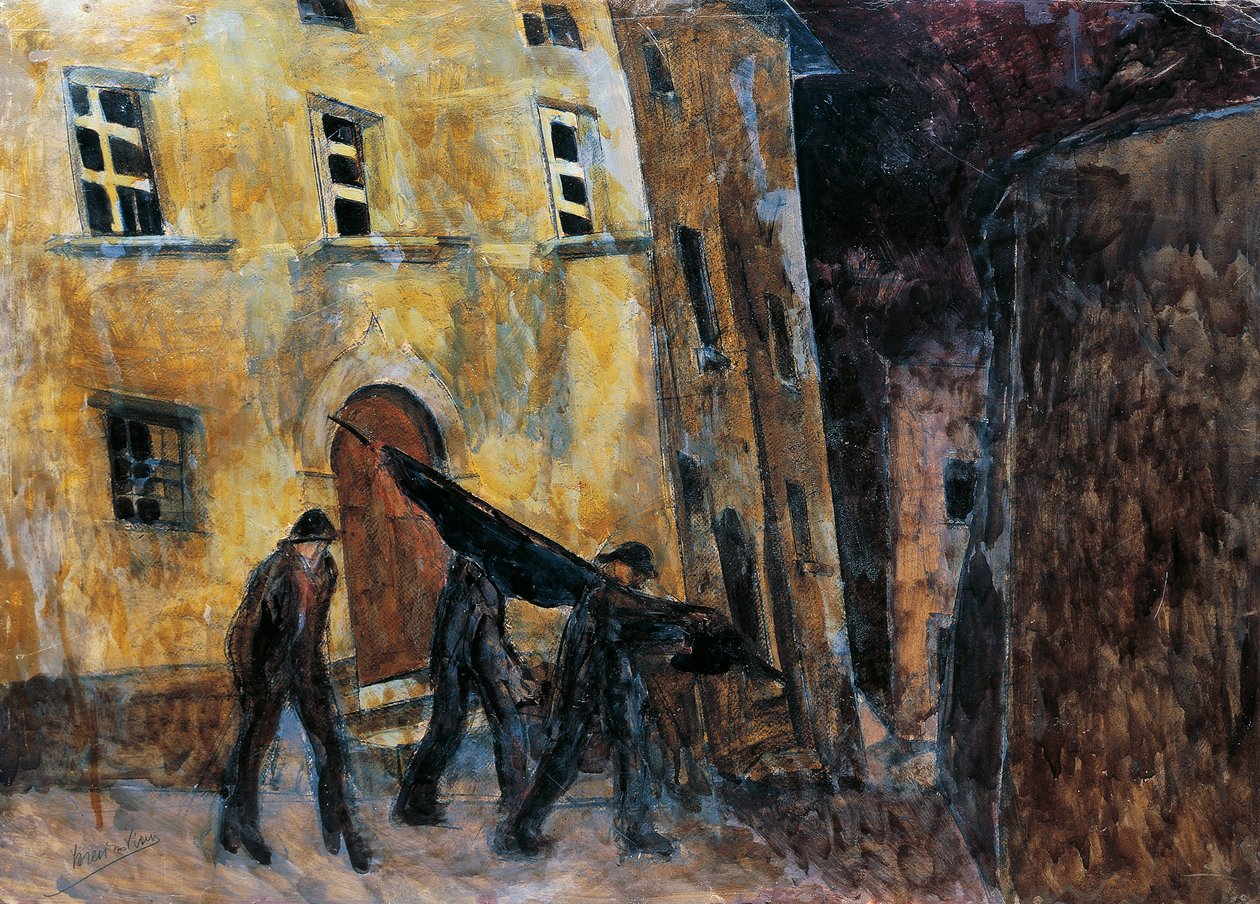 Pohřeb anarchisty od Lorenzo Viani