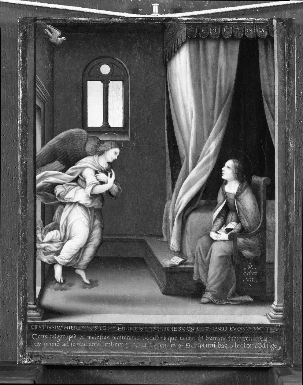 Zvěstování, kolem roku 1508 od Lorenzo di Credi