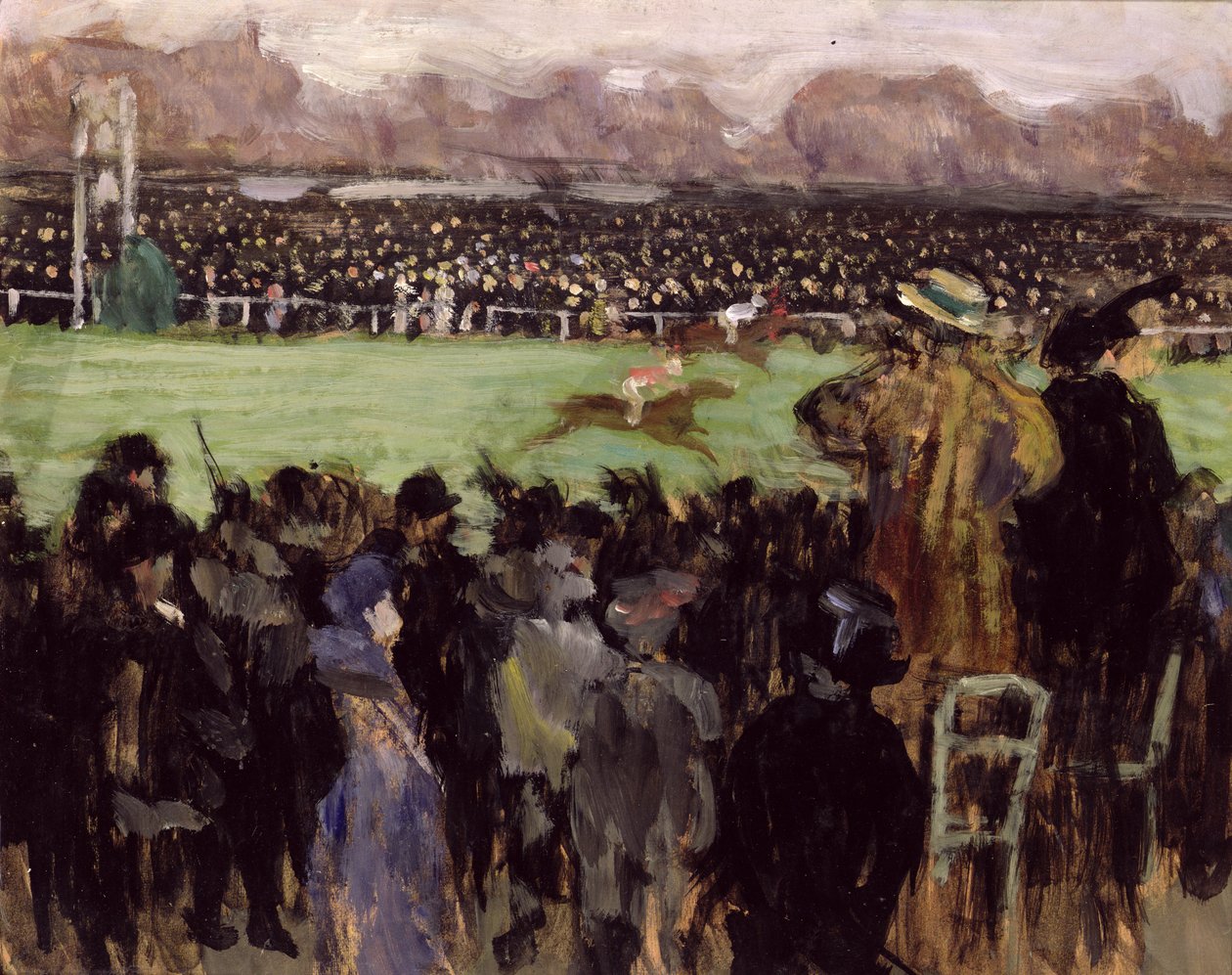 Závody v Auteuil (olej na papíře) od Louis Anquetin