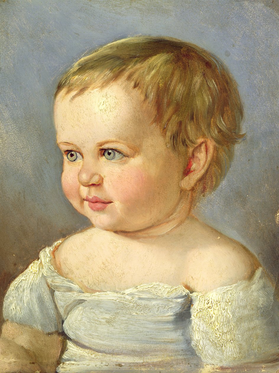 Portrét dítěte od Louis Asher