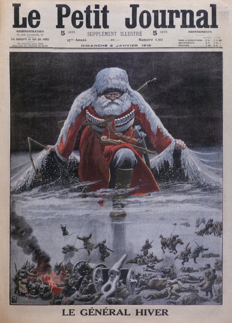 General Winter, ilustrace přední obálky z 