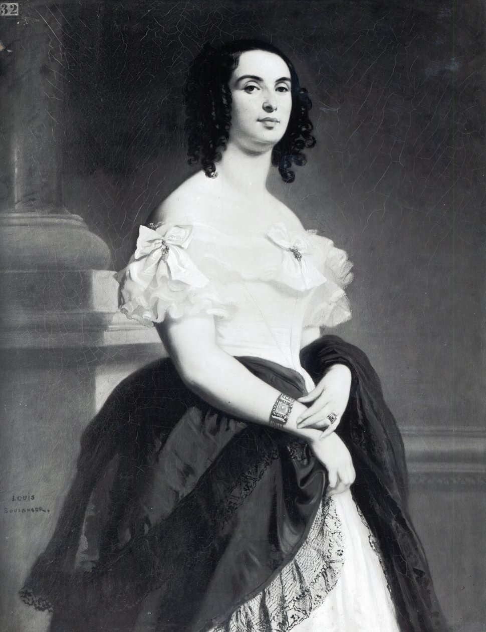 Adele Foucherová (1803-68) 1839 od Louis Boulanger