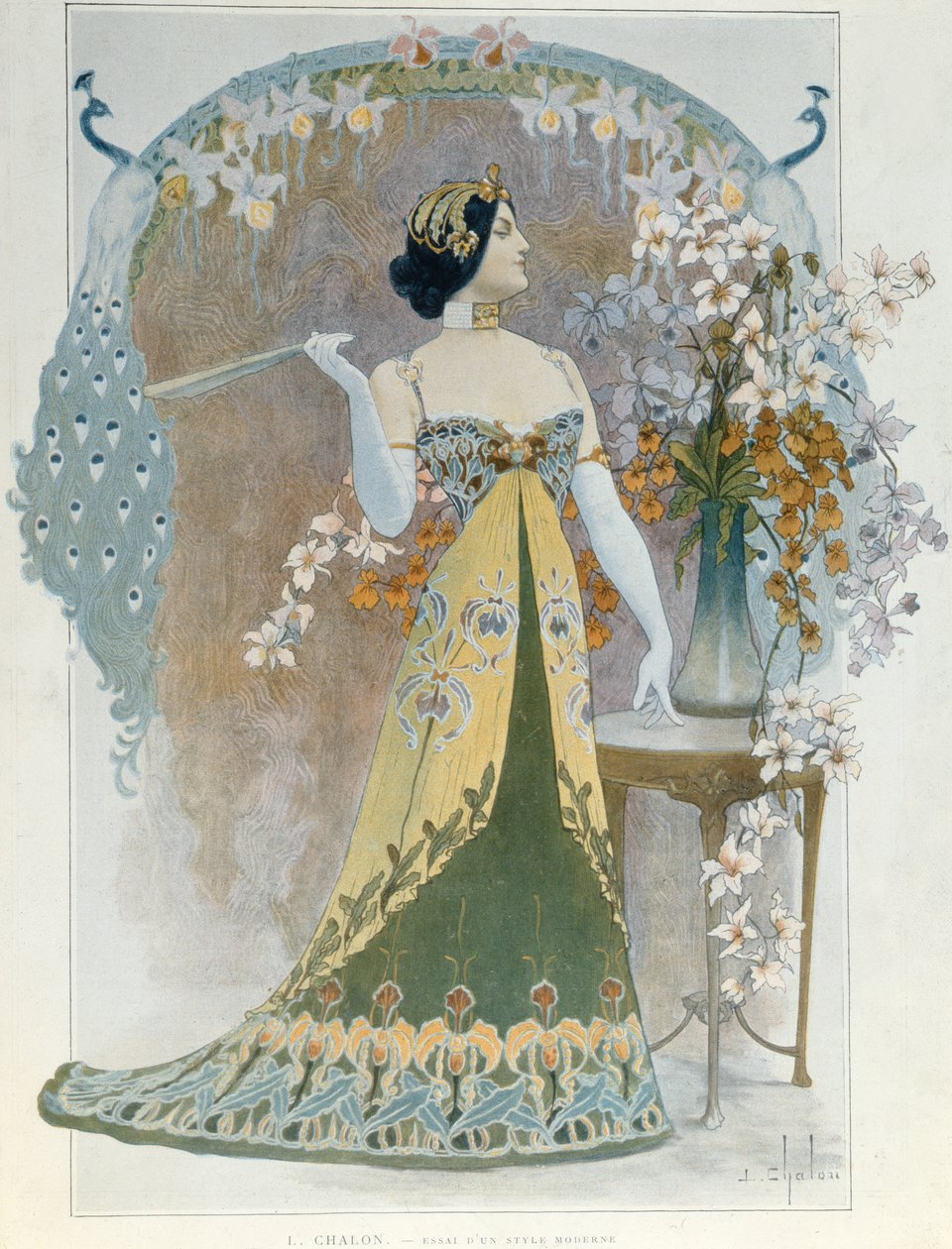 Esej o moderním stylu, c.1899 od Louis Chalon