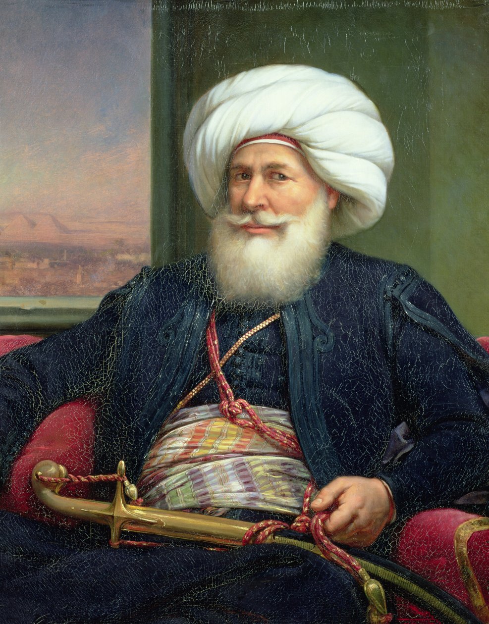 Mehemet Ali (1769-1849), 1840 od Louis Charles Auguste Couder