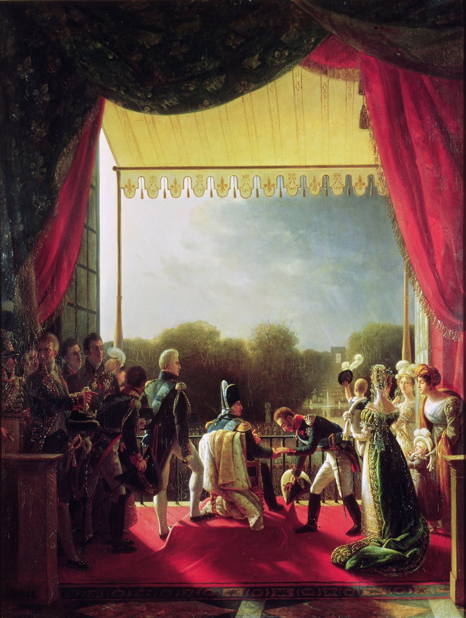 Návrat vojsk po španělské válce, 1823 od Louis Ducis