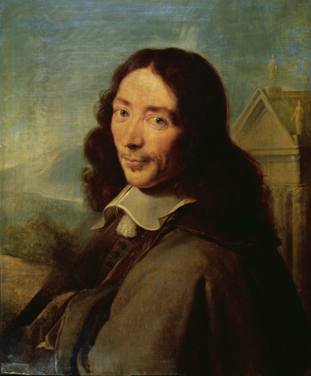Claude Perrault (1613-88) podle Philippa de Champaigne od Edouard Riou