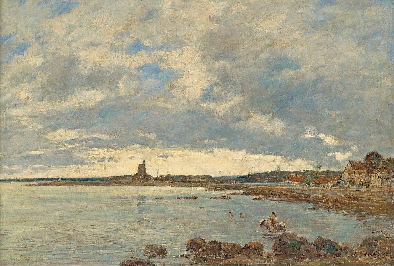 St. Vaast-la-Hougue od Eugene Louis Boudin