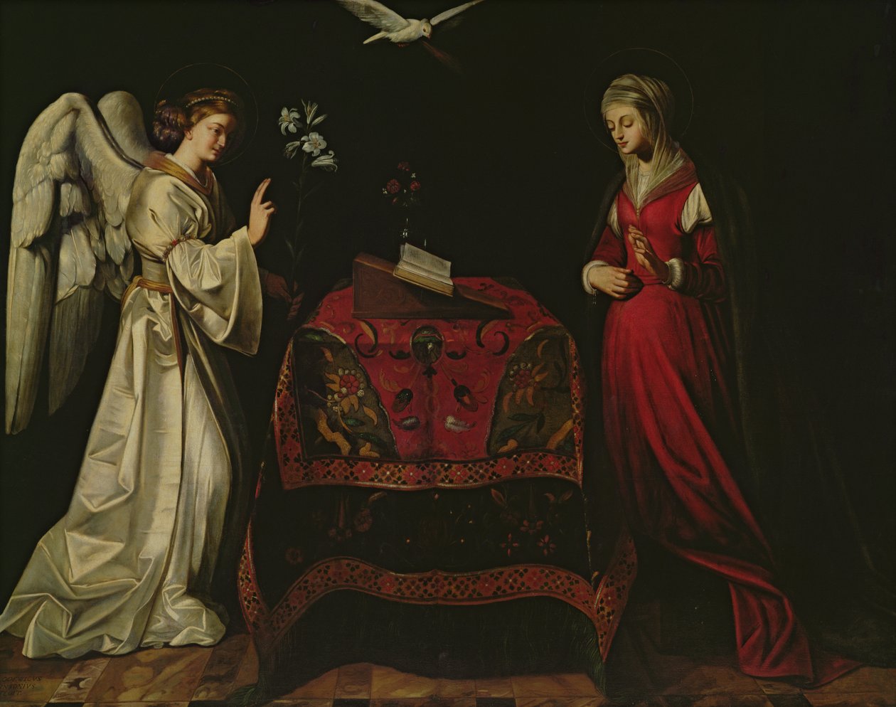 Zvěstování od Louis Finsonius or Finson