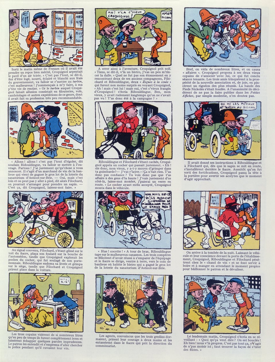 Reedice komiksu Les Pieds Nickeles z 