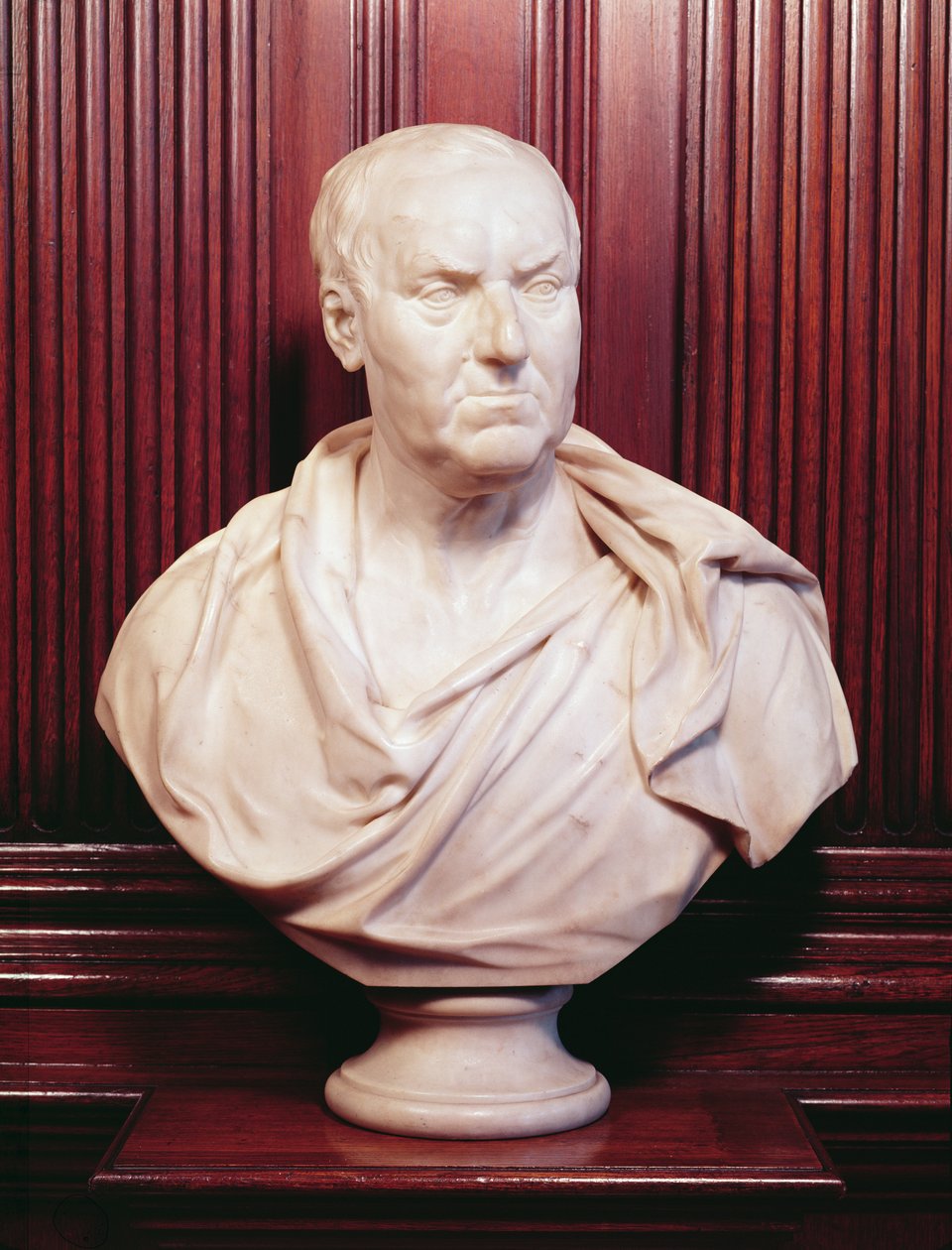 Portrétní busta doktora Richarda Meada (1673-1754) kolem 1740-50 (sádra) od Louis Francois Roubillac