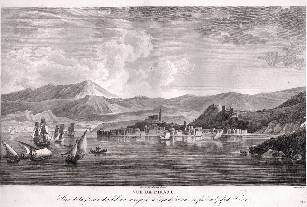 Piran od Louis Francois Cassas