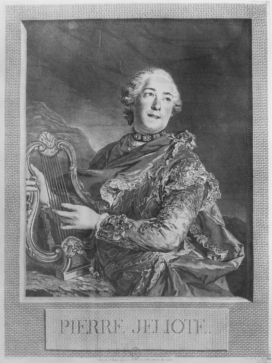 Pierre Jélyotte od Louis Jacques Cathelin
