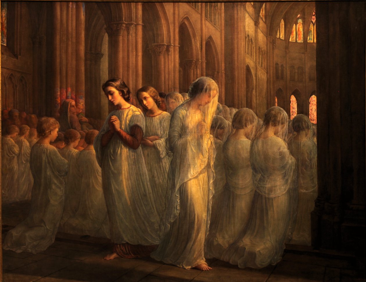 Báseň duše - první přijímání od Louis Janmot