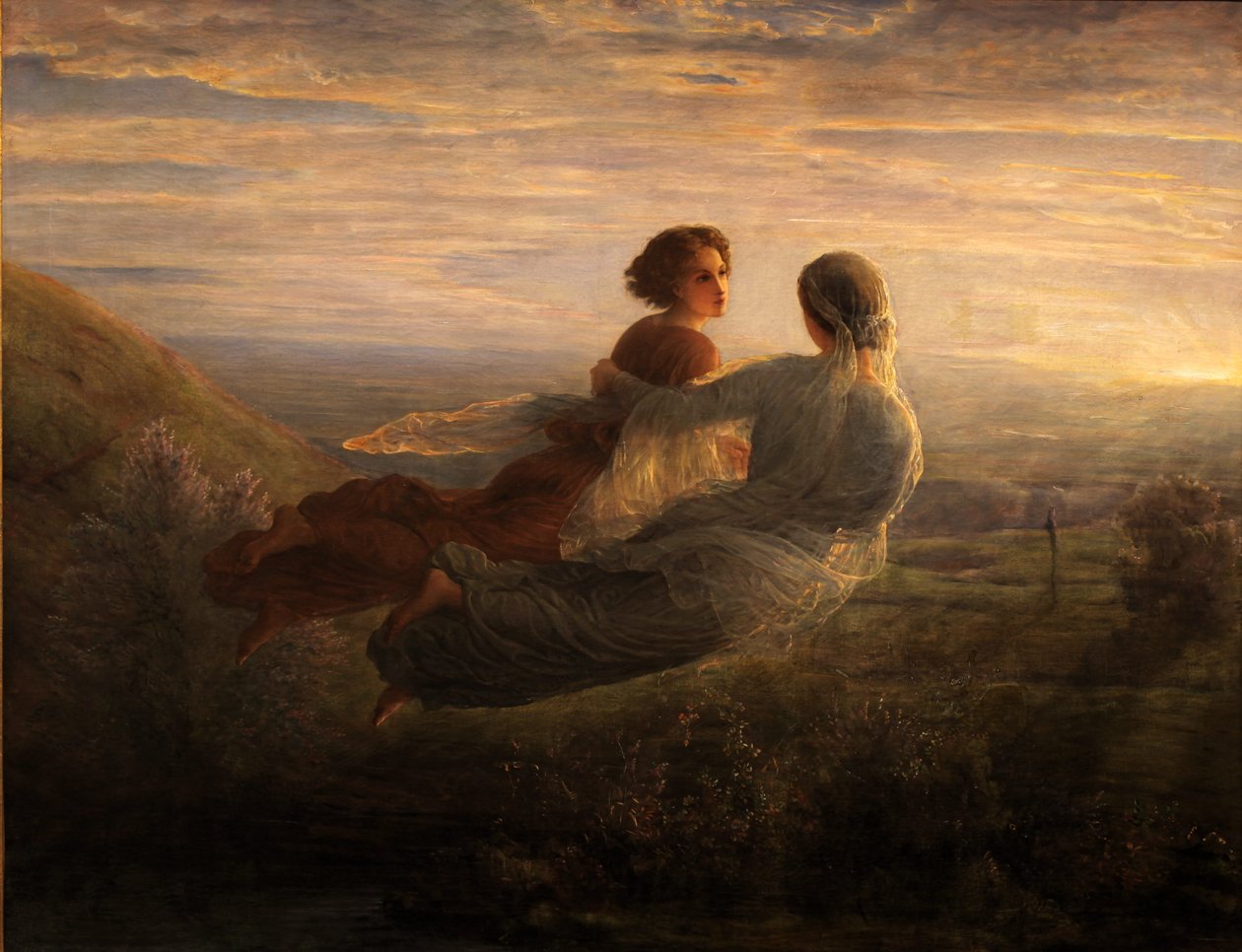 Báseň duše - Let duše od Louis Janmot