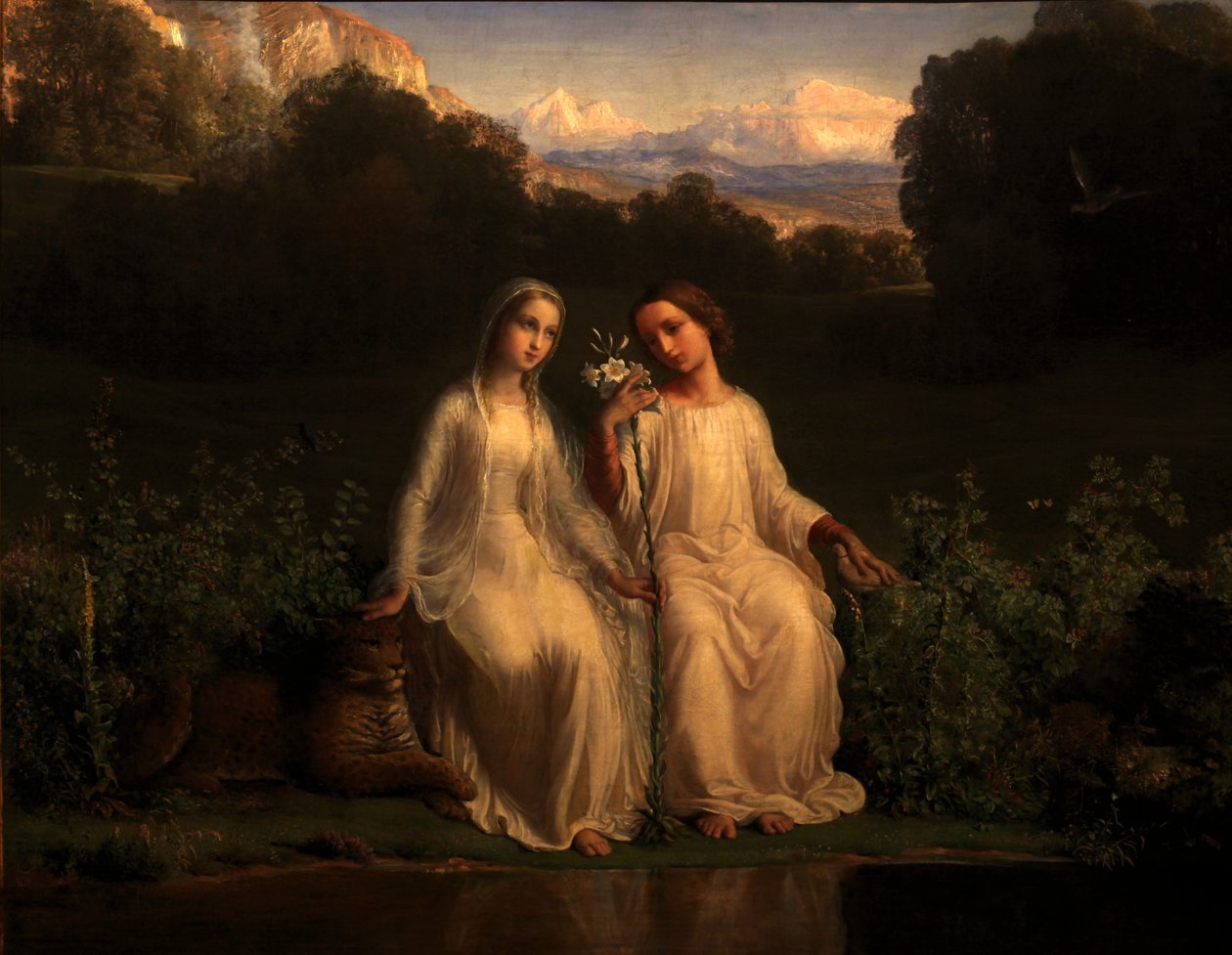 Báseň duše - Virginitas od Louis Janmot